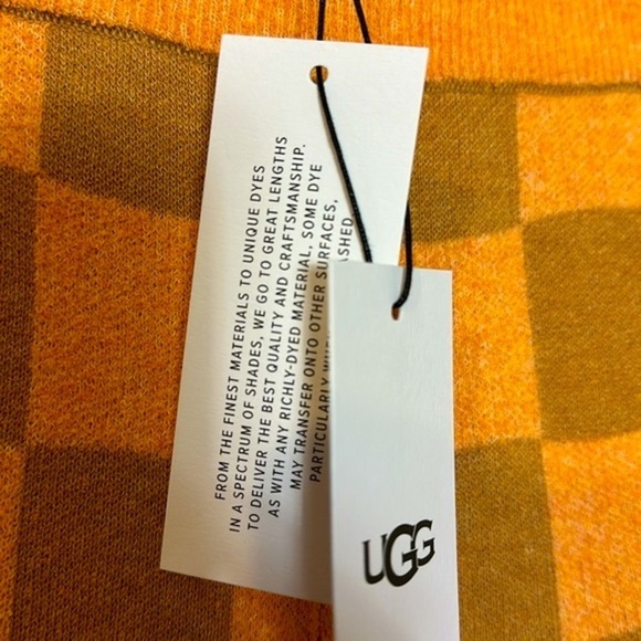 NWT  Women’s UGG Checkered Malian Cotton & Linen Blend Shorts Size Medium - Picture 7 of 12